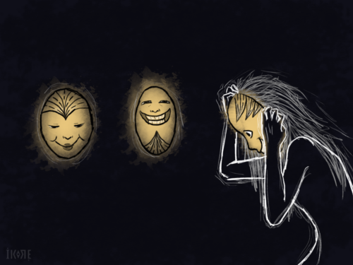 Escena del proyecto de narrativa gráfica "El rostro que vestirás". el-rostro-que-vestiras